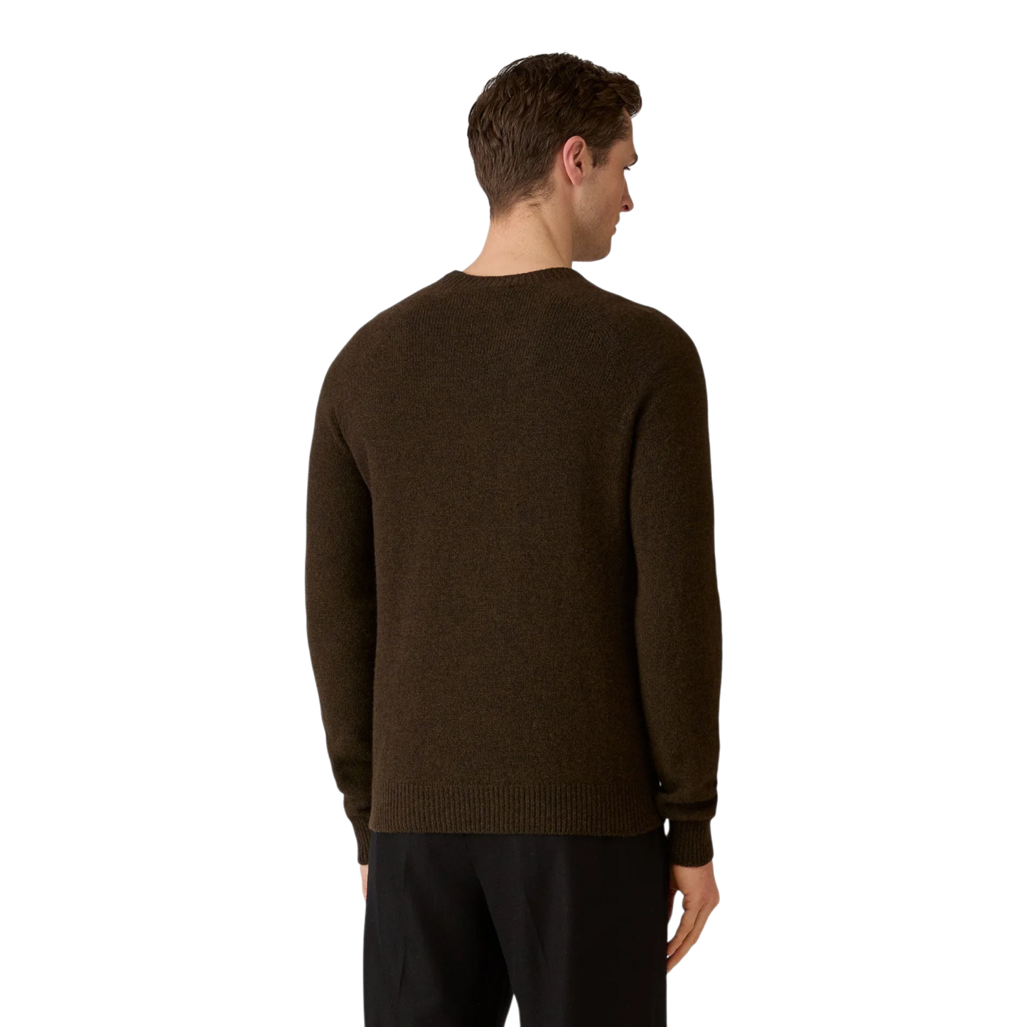 Sunspel MJUM8066 Lambswool Crew Neck