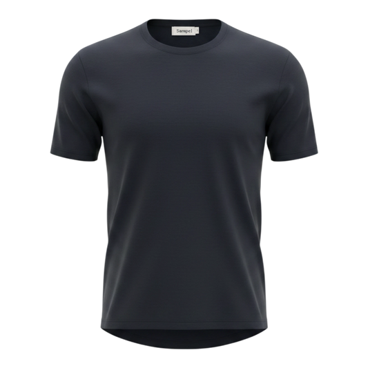 Sunspel schweres Supima T-Shirt Relaxed Fit, dark navy