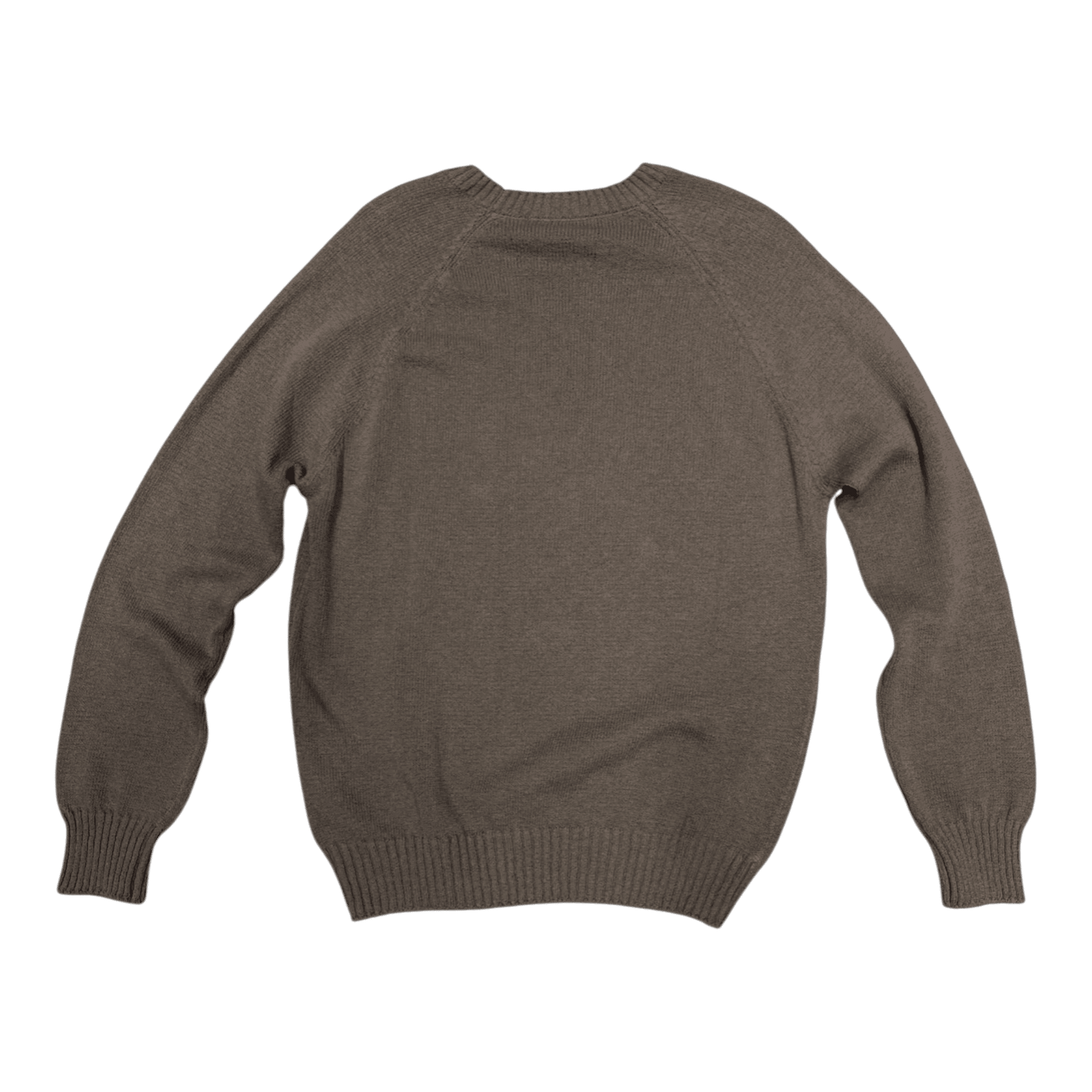 UNIT Hamburg - Never Laundry, Baumwolle/Cashmere, Raglan, Obsidianbraun, - Never Laundry