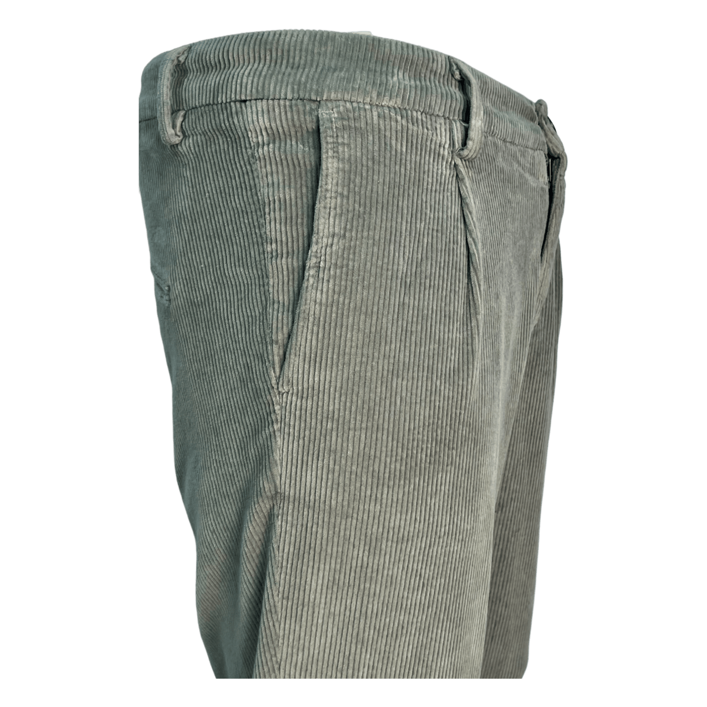 Never Laundry, bequeme Cordhose, helles oliv - UNIT Hamburg