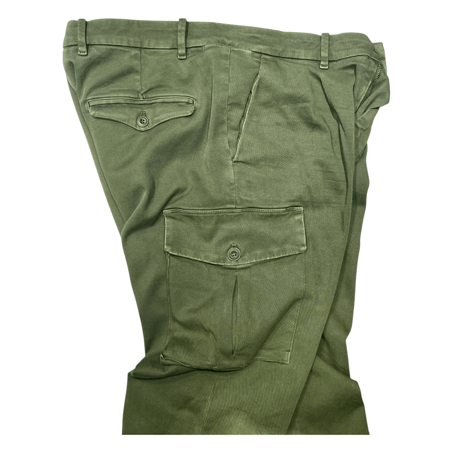 UNIT Hamburg - Never Laundry, Cargohose, grün oliv - Never Laundry