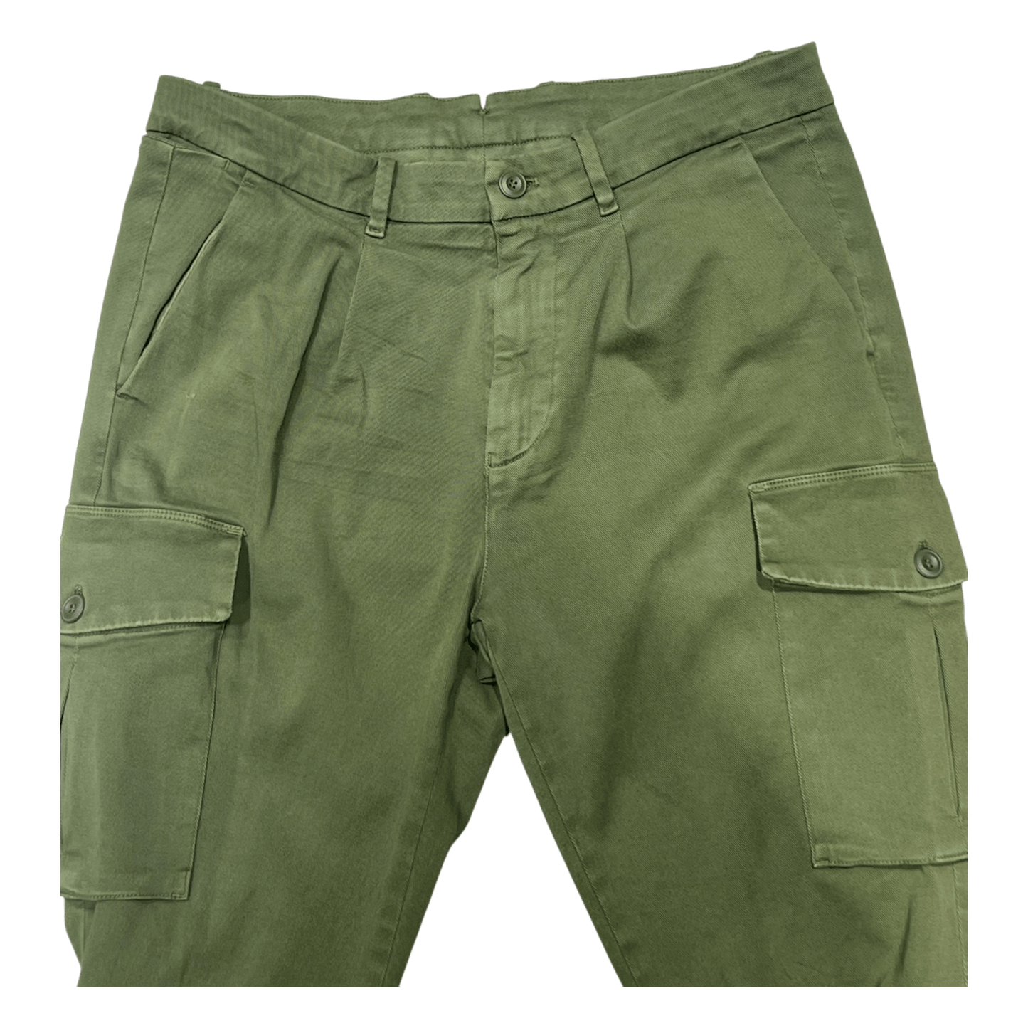 UNIT Hamburg - Never Laundry, Cargohose, grün oliv - Never Laundry
