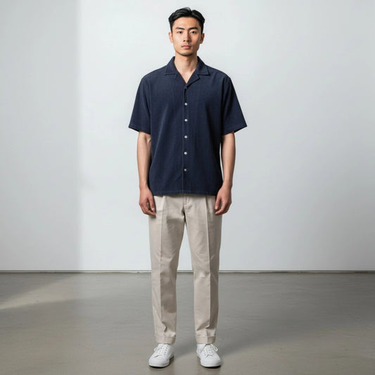 UNIT Hamburg - Never Laundry, Chino aus Cotton Gabardine, hell - Never Laundry