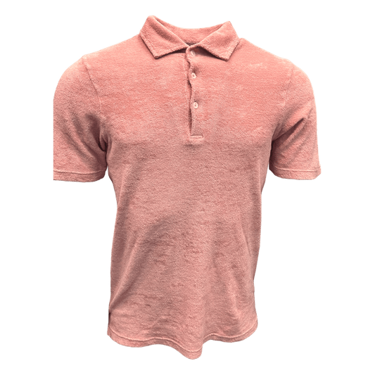UNIT Hamburg - Never Laundry, Frottee Polo, Baumwolle, rosé - Never Laundry