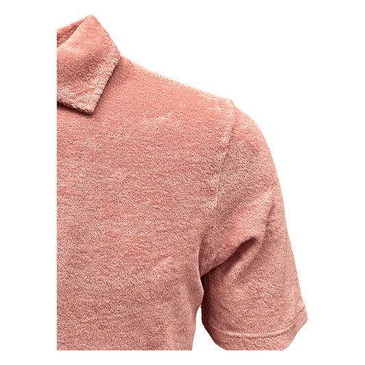 UNIT Hamburg - Never Laundry, Frottee Polo, Baumwolle, rosé - Never Laundry