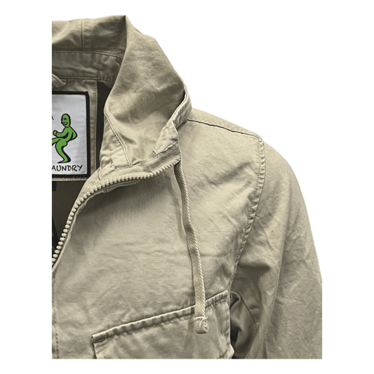 UNIT Hamburg - Never Laundry, Gabardine Baumwolle, Kapuzenjacke, sand - Never Laundry