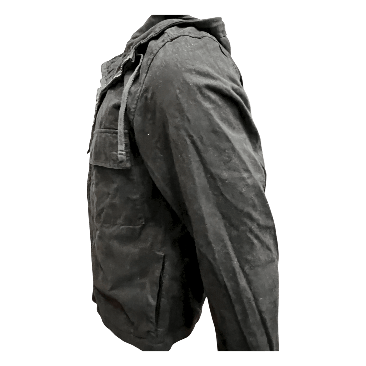 UNIT Hamburg - Never Laundry, Gabardine Kapuzenjacke, schwarz - Never Laundry