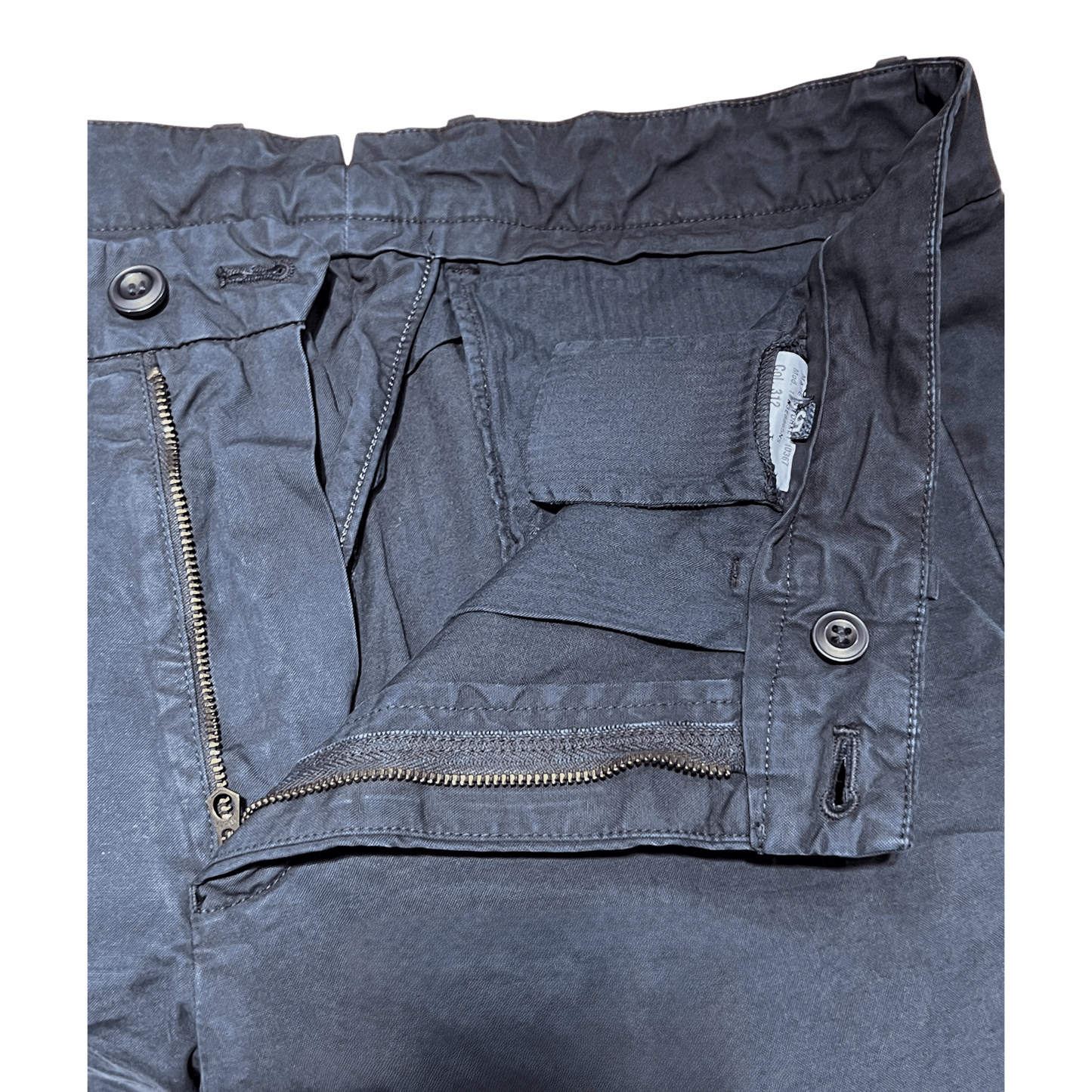 UNIT Hamburg - Never Laundry Il Pinces – Milano Blu Gabardine Hose, Mailandblau - Never Laundry
