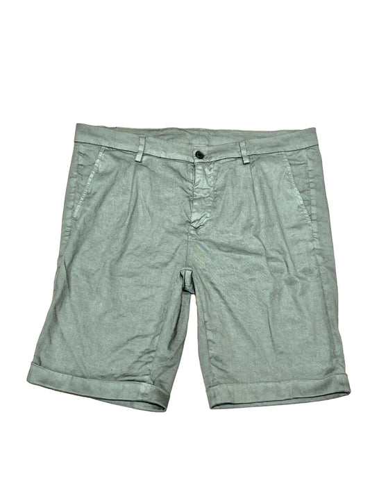 Never Laundry, Osaka Shorts, Leinen/Baumwolle oliv - UNIT Hamburg