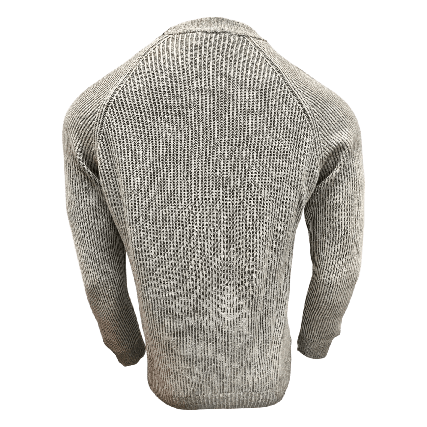 UNIT Hamburg - Never Laundry, Raglan, Rippe Leinen mit Baumwolle, pistazie - Never Laundry