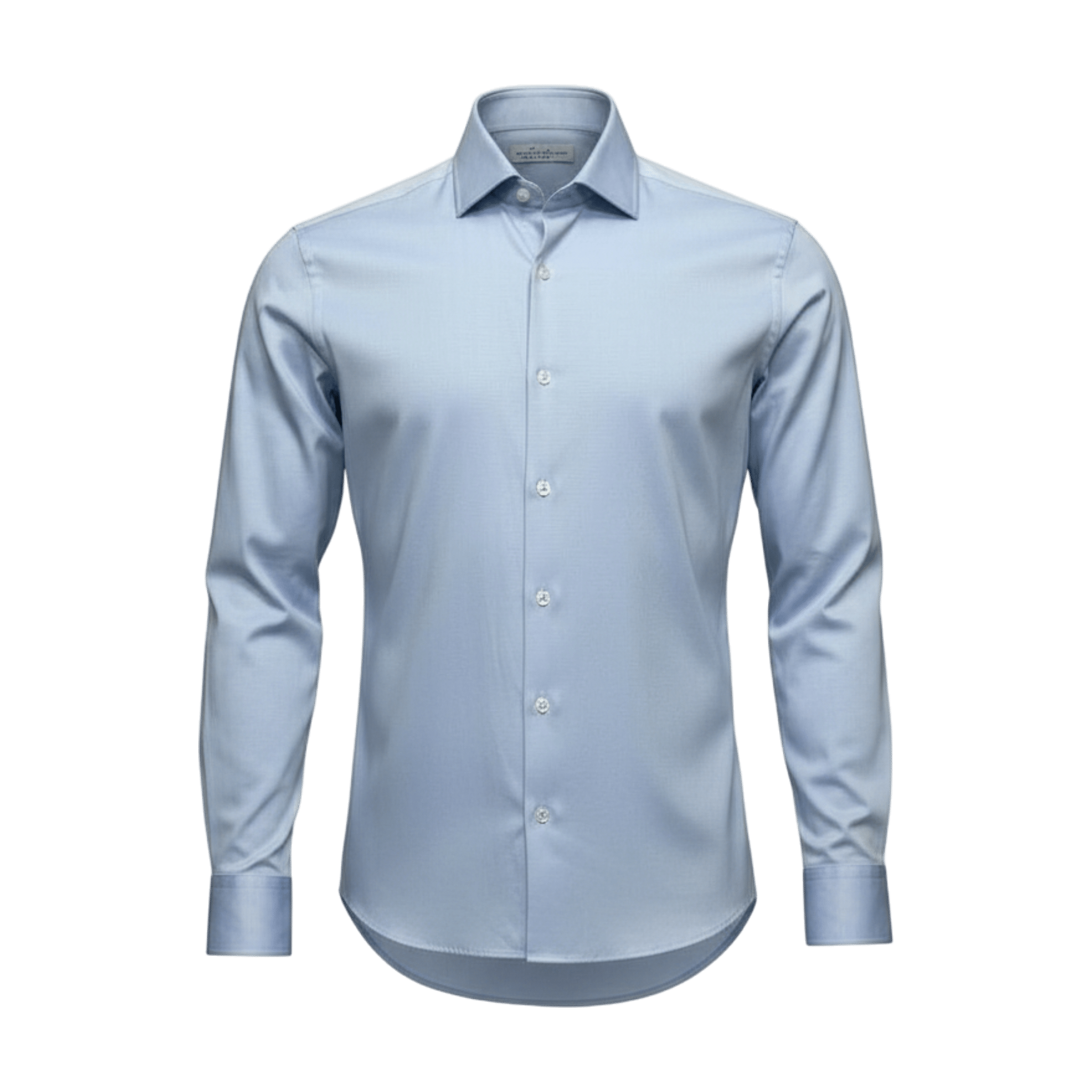 UNIT Hamburg - Never Laundry, Slim Fit, Baumwolle, uni, hellblau - Never Laundry