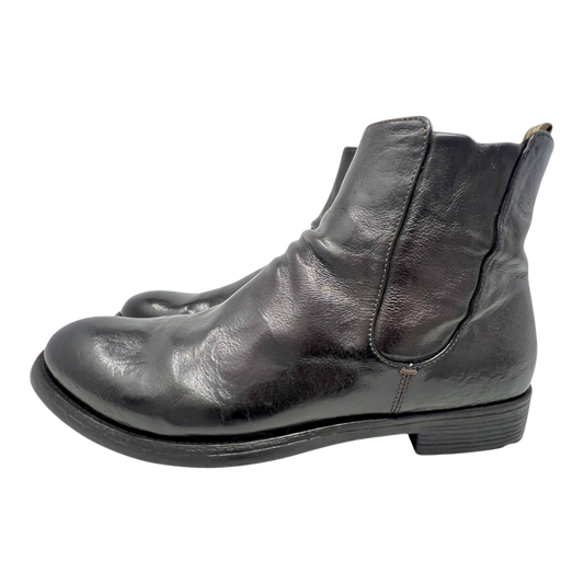 Officine Creative, HIVE, Chelsea Zip Boot, Kautschuksohle, braun