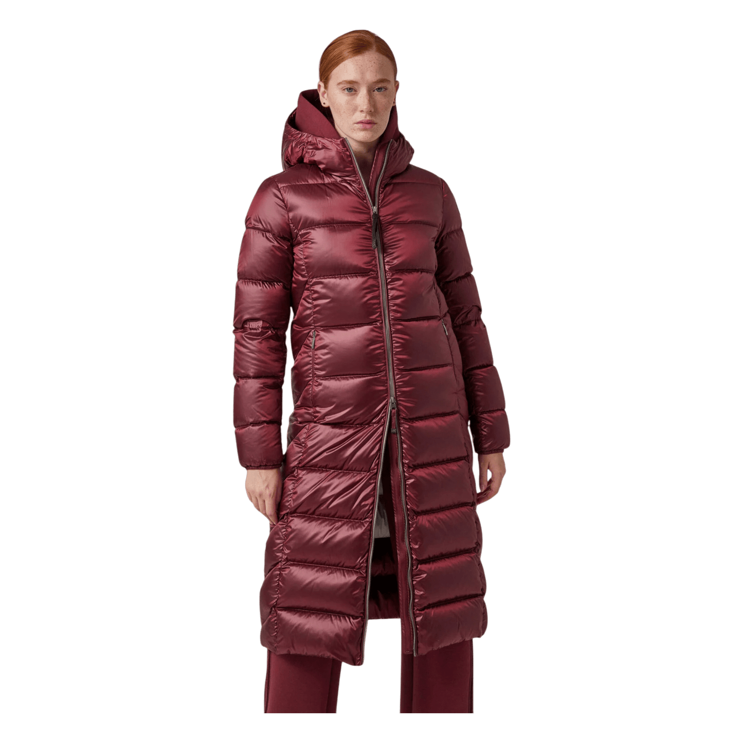 Parajumpers LEAH - WOMAN, Modell Winter 24, Daunenmanel mit Kapuze, black - UNIT Hamburg