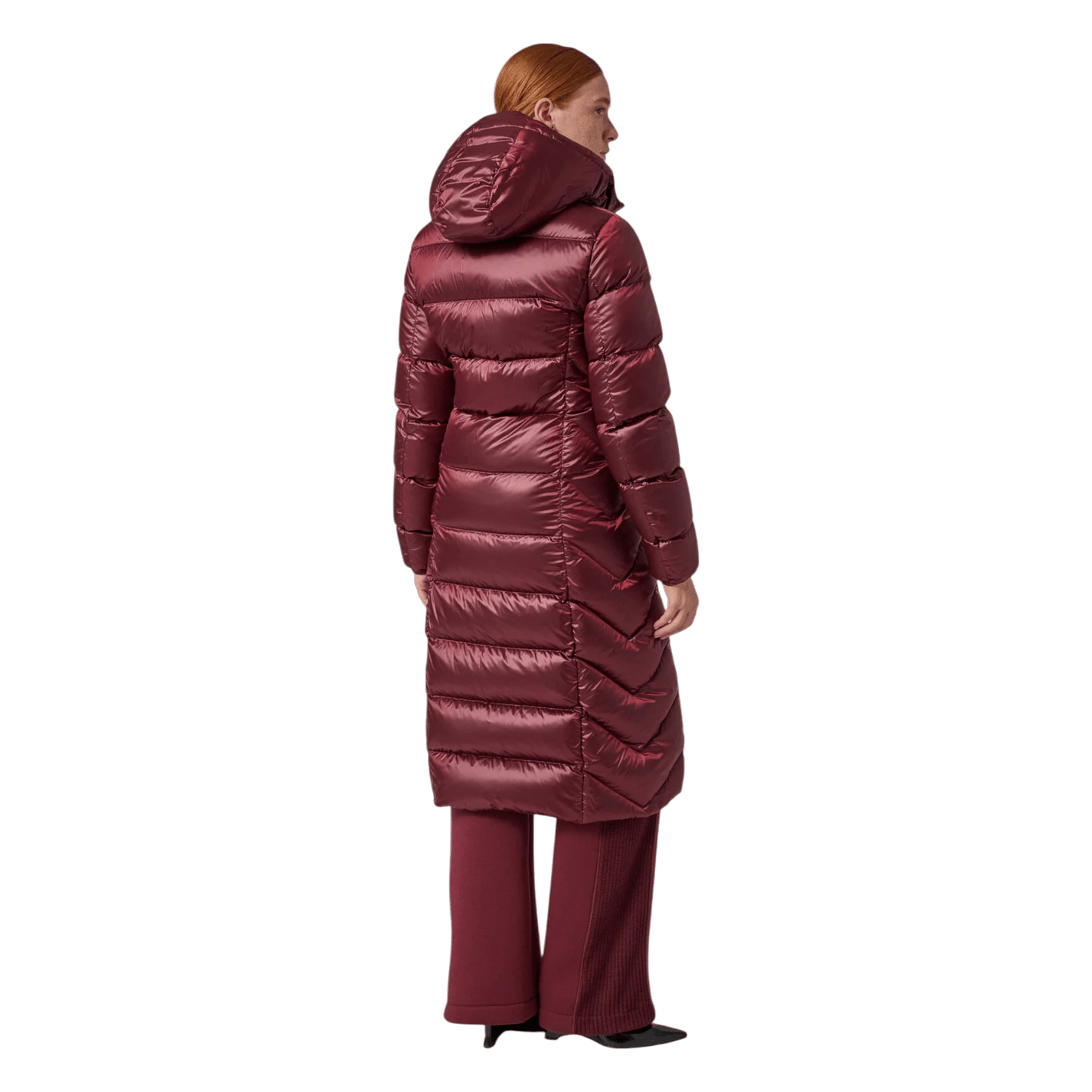 Parajumpers LEAH - WOMAN, Modell Winter 24, Daunenmanel mit Kapuze, black - UNIT Hamburg