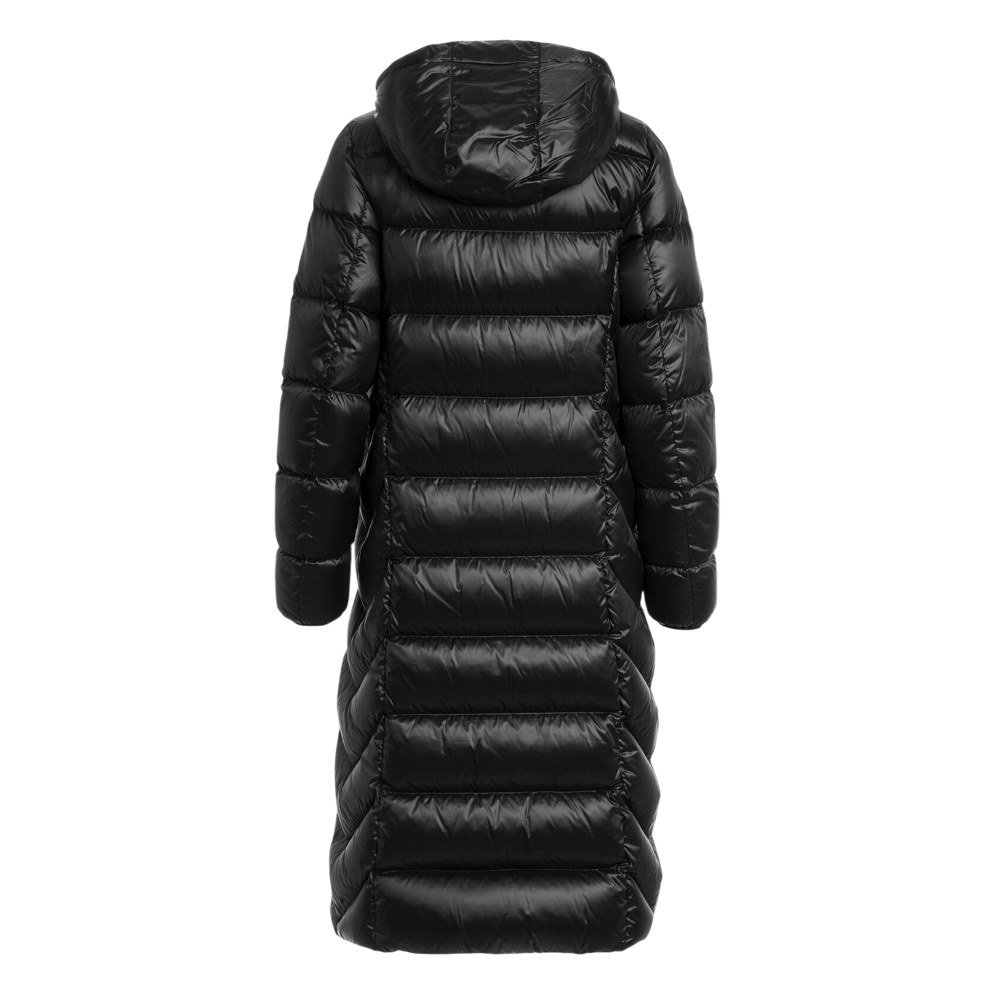 Parajumpers LEAH - WOMAN, Modell Winter 24, Daunenmanel mit Kapuze, black - UNIT Hamburg