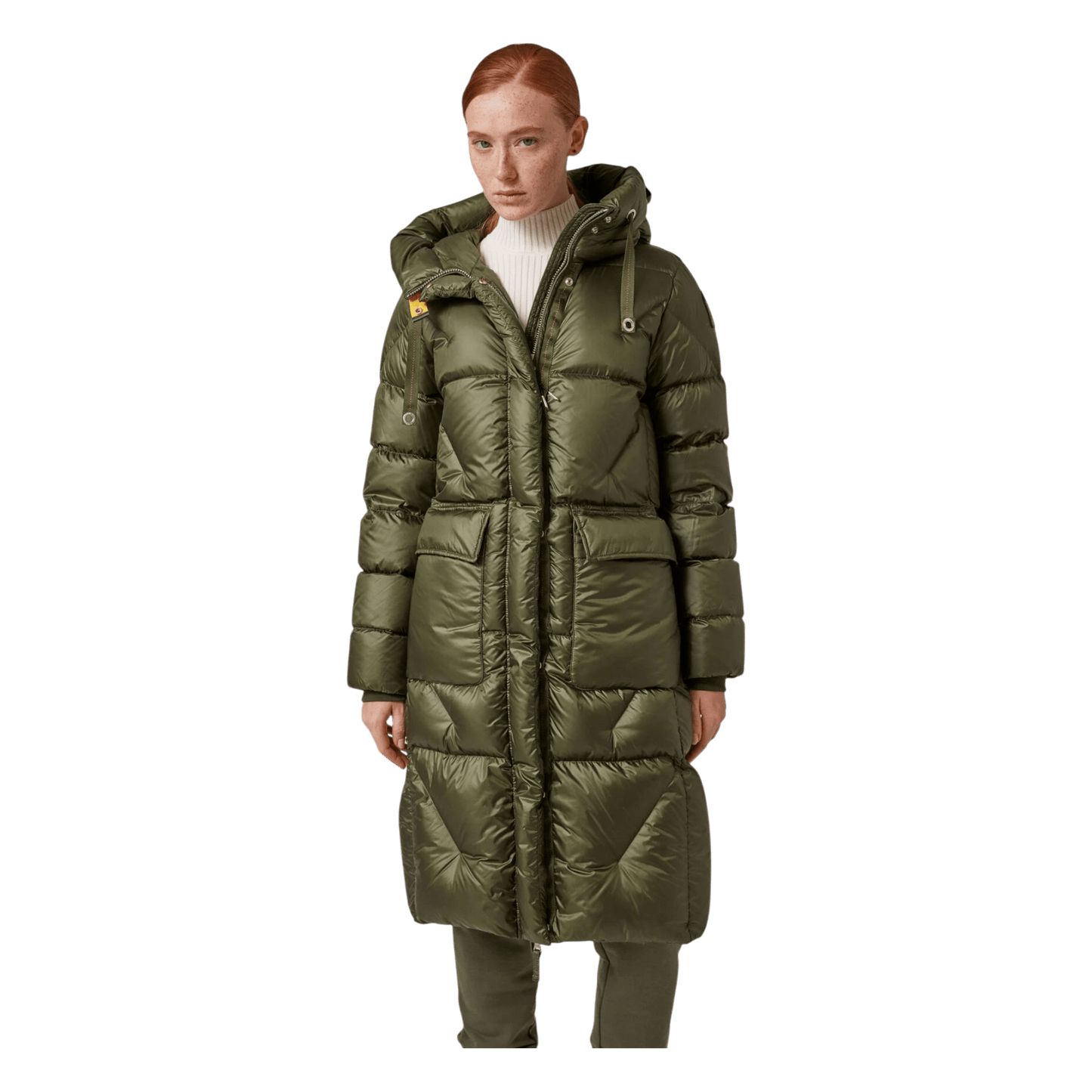 Parajumpers Leonie - WOMAN, Modell Winter 24, Daunenmanel mit Kapuze, black - UNIT Hamburg