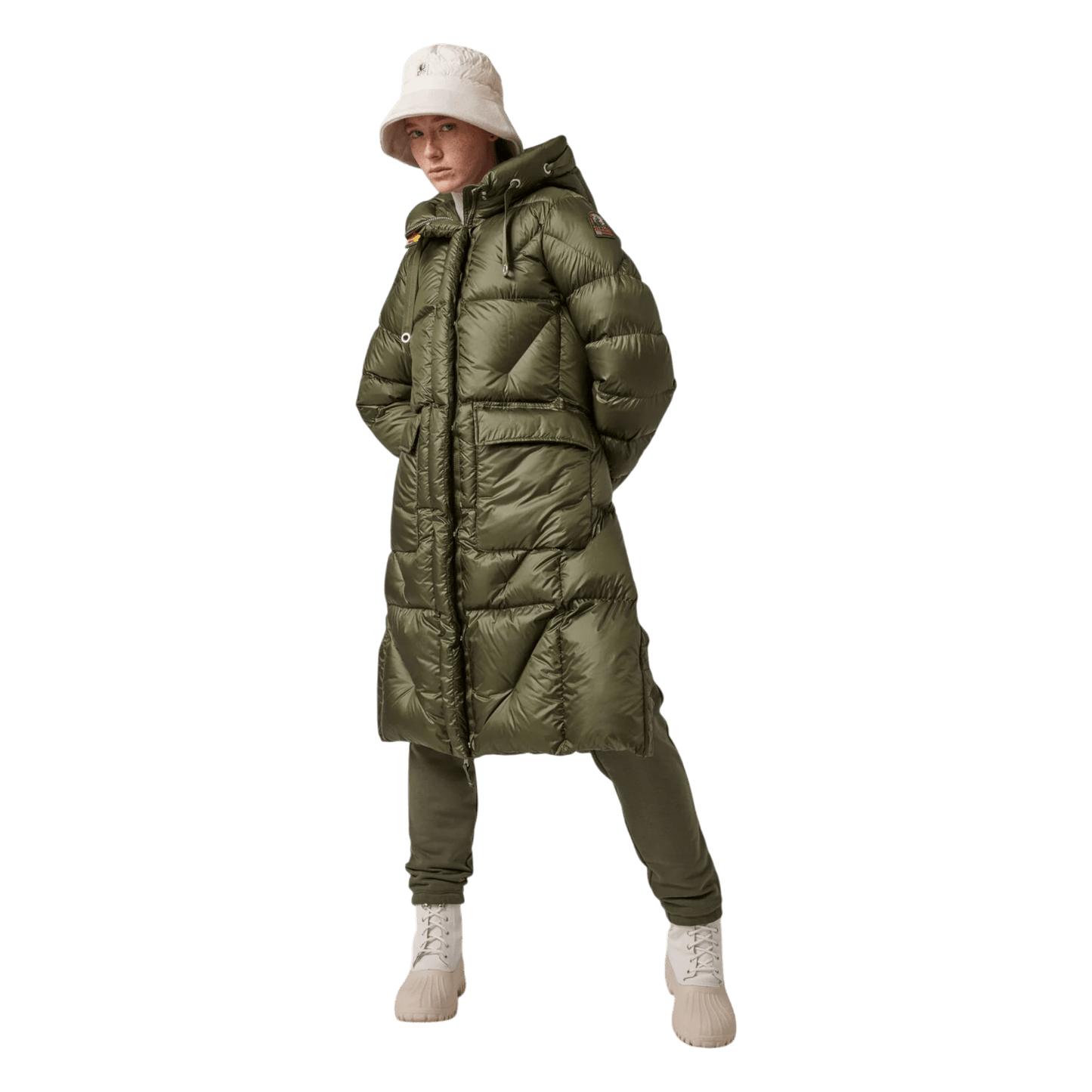 Parajumpers Leonie - WOMAN, Modell Winter 24, Daunenmanel mit Kapuze, black - UNIT Hamburg