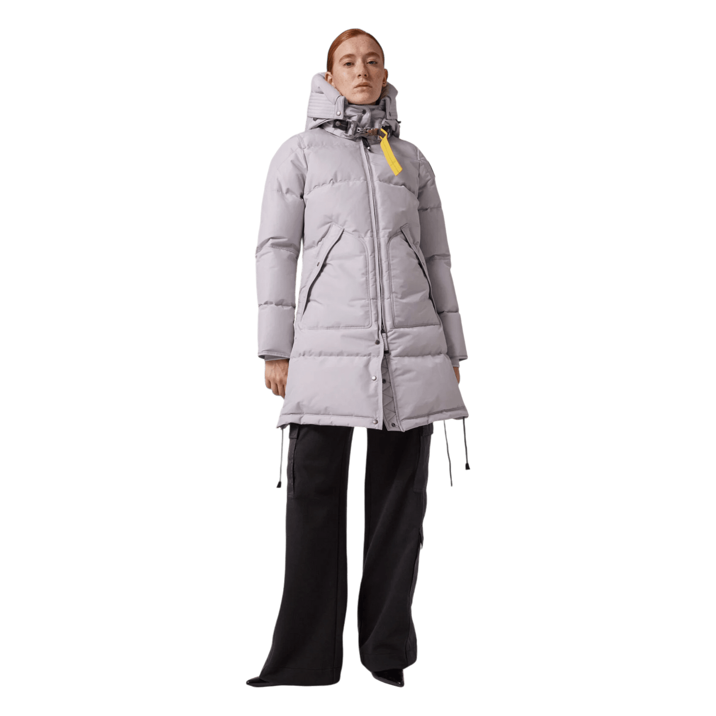 Parajumpers Long Bear - WOMAN, Modell Winter 24, Daunenmantel mit Kapuze, black - UNIT Hamburg