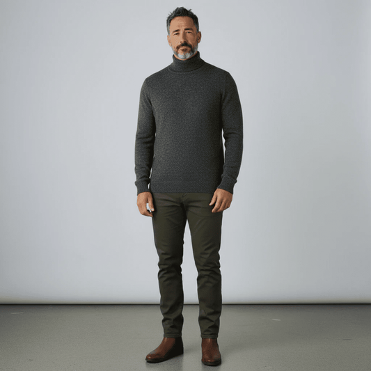 UNIT Hamburg - Roberto Collina, Merino / Baby Kamel Rollkragen, antra - Roberto Collina