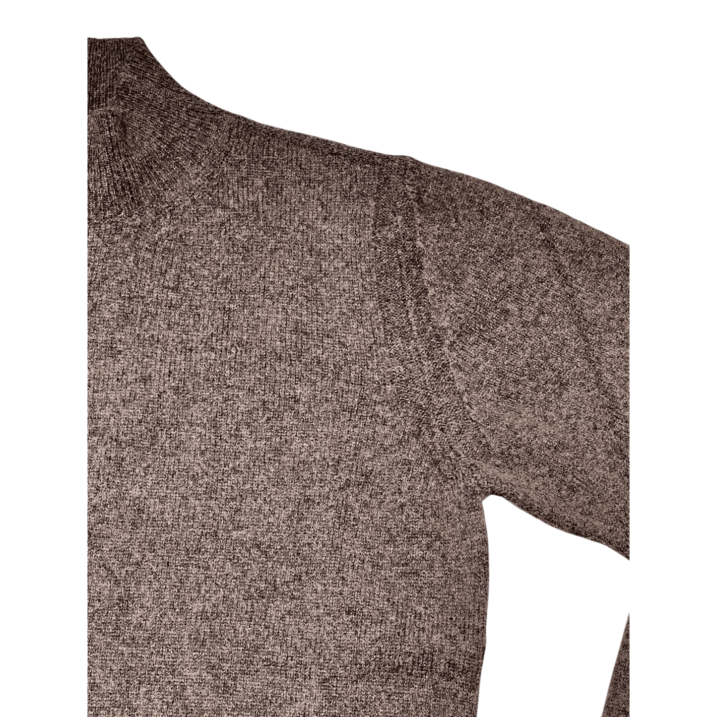 UNIT Hamburg - Roberto Collina, Merino / Baby Kamel Stehkragen, corteccia braun - Roberto Collina