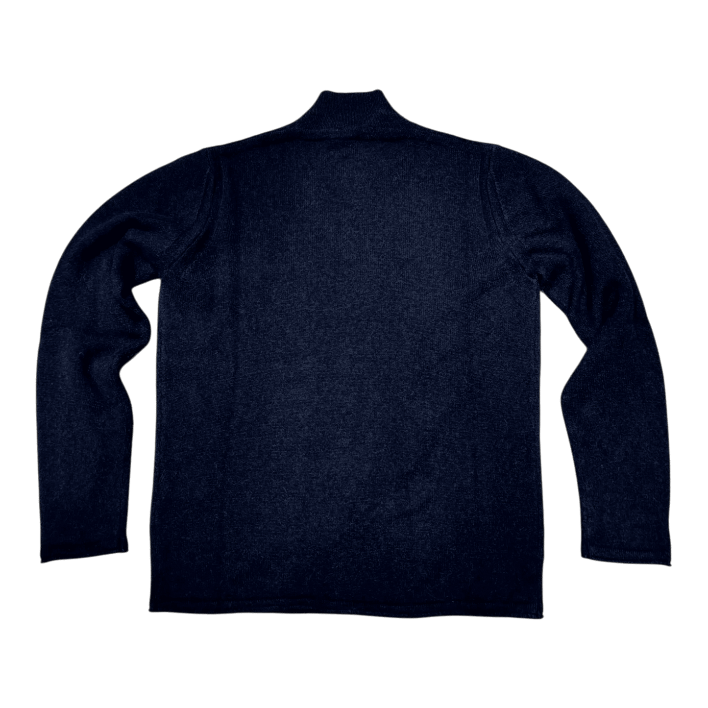 UNIT Hamburg - Roberto Collina, Merino / Baby Kamel, Stehkragen navy - Roberto Collina