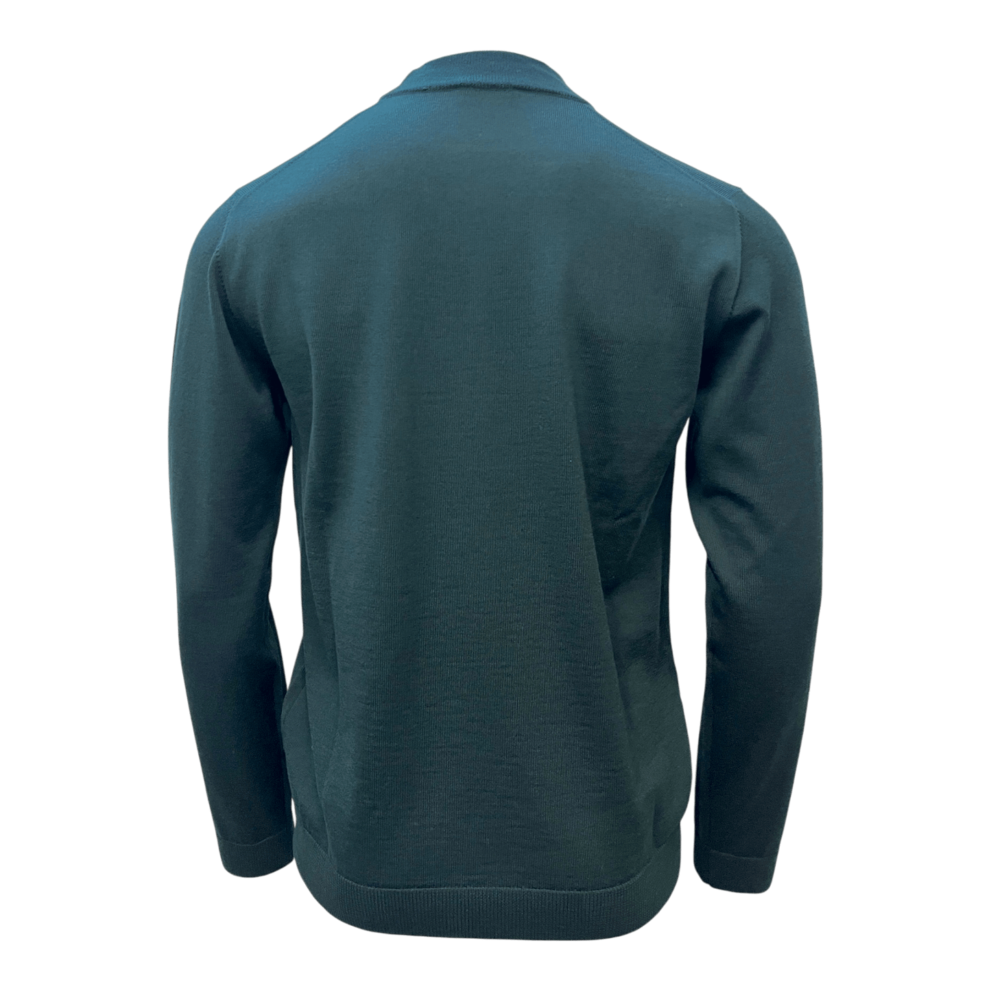 UNIT Hamburg - Roberto Collina, Merino, Stehkragen, bottiglia grün - Roberto Collina