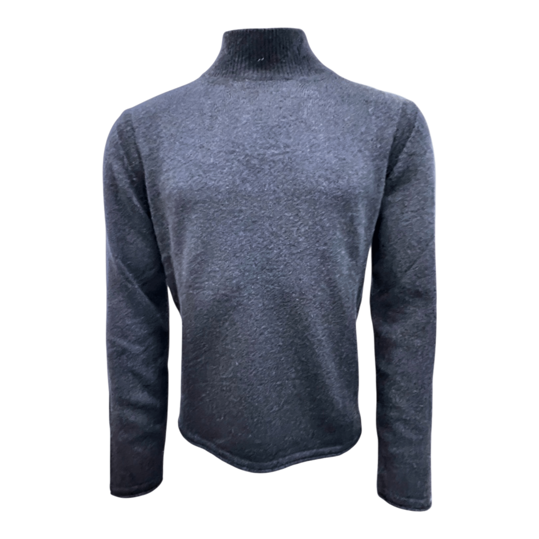 UNIT Hamburg - Roberto Collinam、スタンドカラー、ベビーキャメルヘア、ブルー - ロベルト・コリーナ