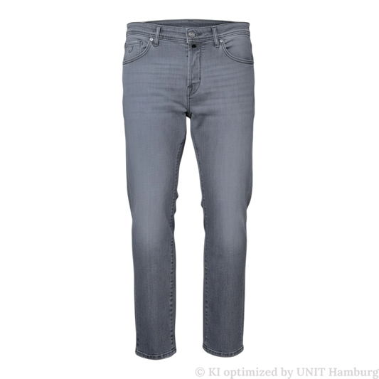 Watermarked - Jacob Cohën, Scott Jeans, grau mit Bitter Chocolate Label