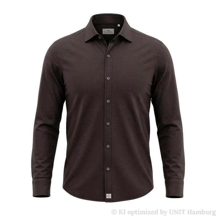 Watermarked - Sonrisa Jerseyhemd in Braun