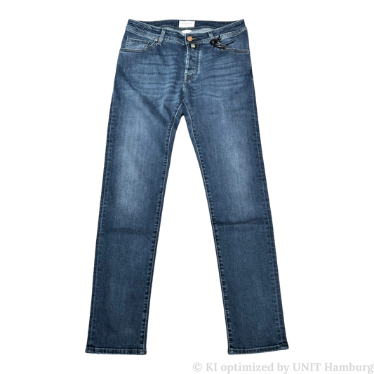 Watermarked - Jacob Cohën, NICK SLIM, moss label, medium blue