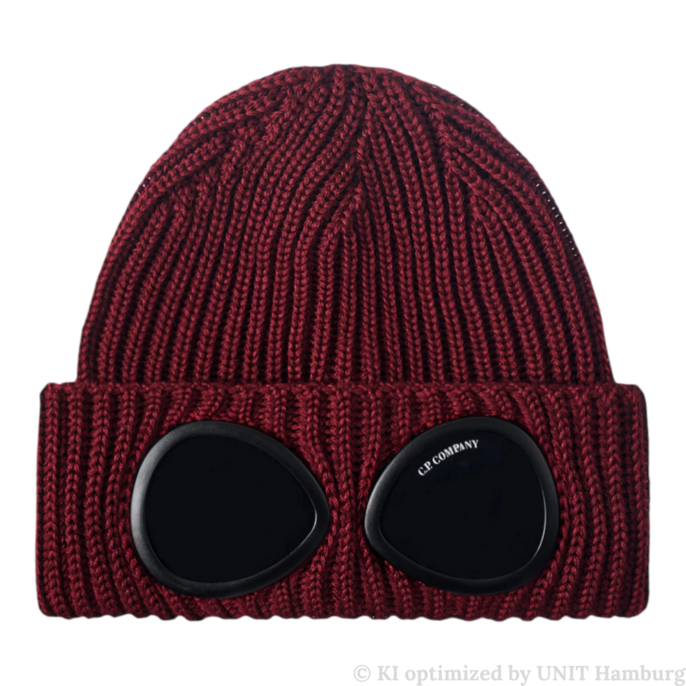 Watermarked - C.P. Company Merino Goggle Beanie Andorra