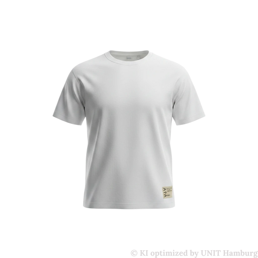 Watermarked - ASPESI T-Shirt Baumwolle, weiß