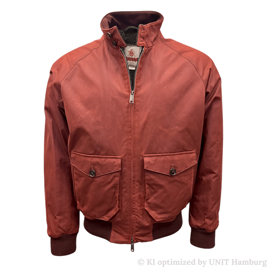 Watermarked - Baracuta, Wachjacke, kurz, andorra rot