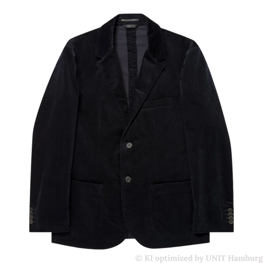 Watermarked - Sunspel Corduroy Blazer Navy | UNIT Hamburg