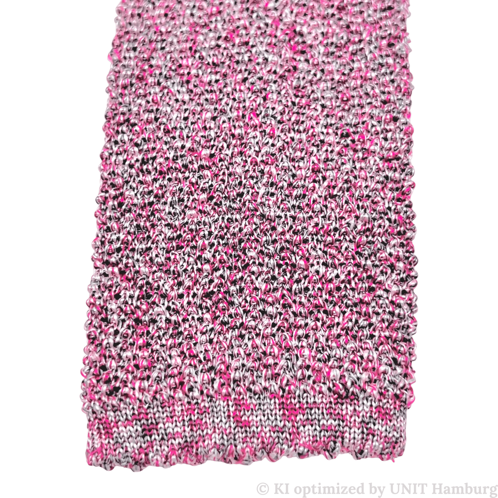 Watermarked - Ascot, Seidenstrickkrawatte, Amarena Himbeer