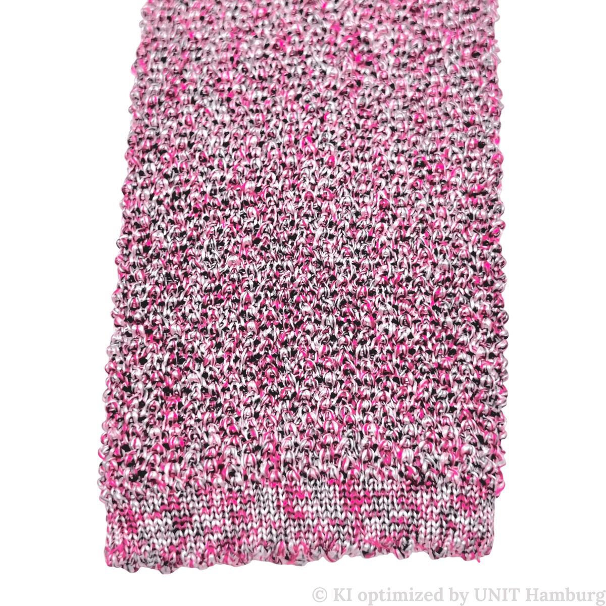 Watermarked - Ascot, Seidenstrickkrawatte, Amarena Himbeer
