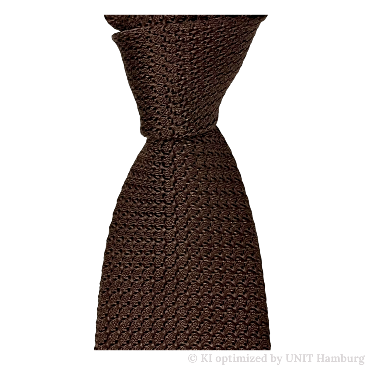 Watermarked - Ascot, Krawatte, Grenadine, braun