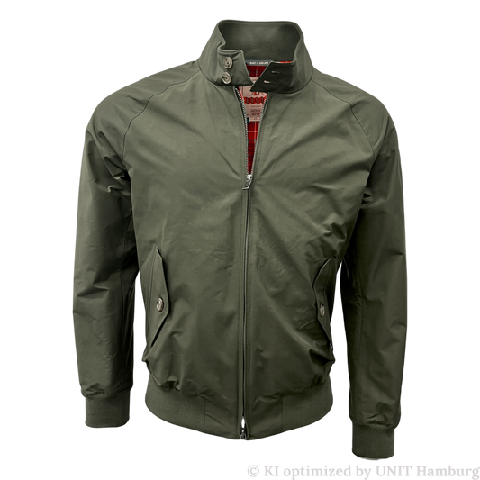 Watermarked - Baracuta, G9 Harrington Blouson, beech oliv