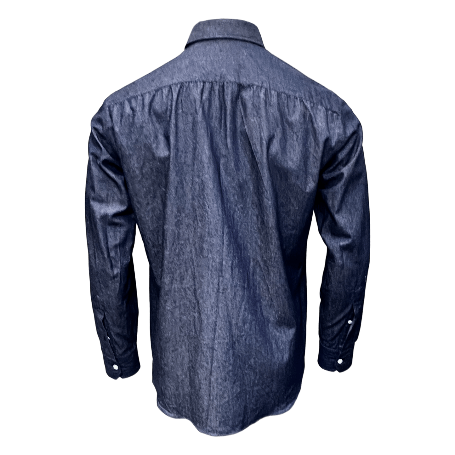 Salvatore Piccolo, Denim Shirt, dunkelblau - UNIT Hamburg