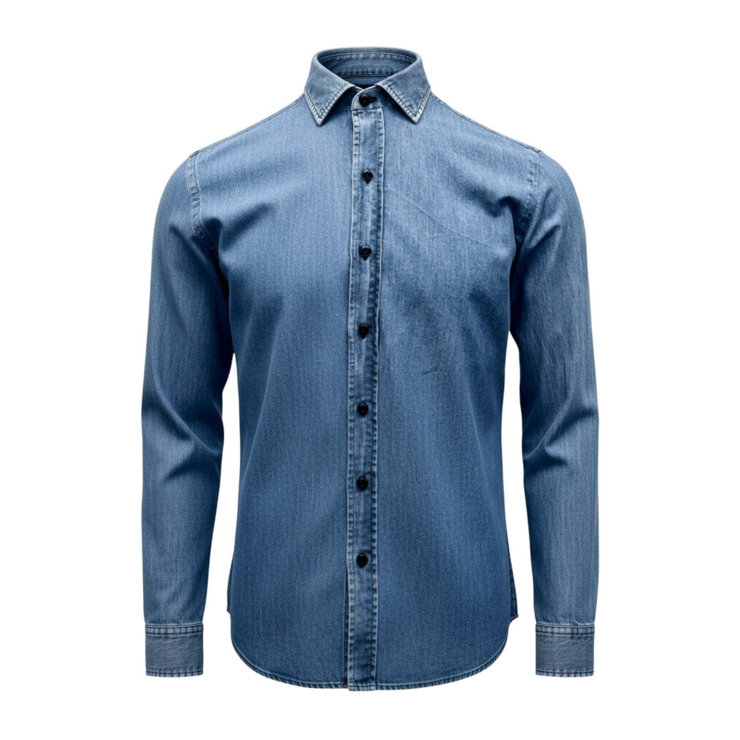 UNIT Hamburg - Salvatore Piccolo, Japan Denim, Chambré, denimblau - Salvatore Piccolo