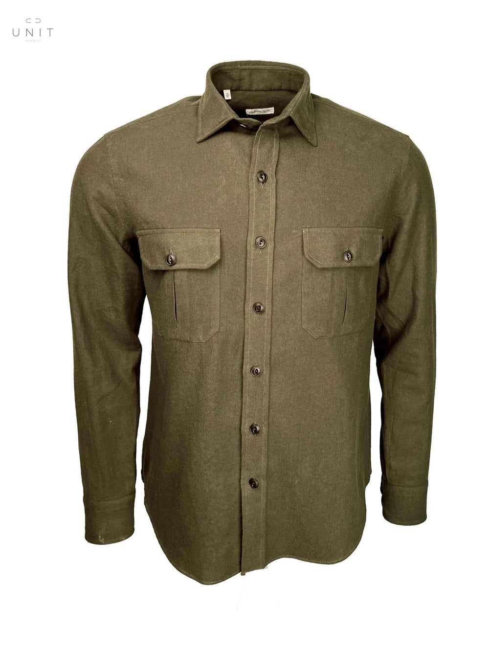 Salvatore Piccolo, Overshirt SBY, oliv - UNIT Hamburg