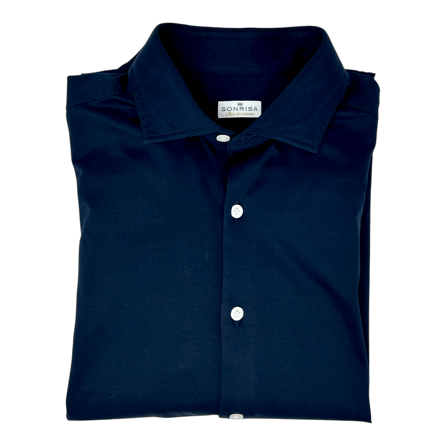 UNIT Hamburg - Sonrisa, das feine Jersey Hemd, navy - Sonrisa