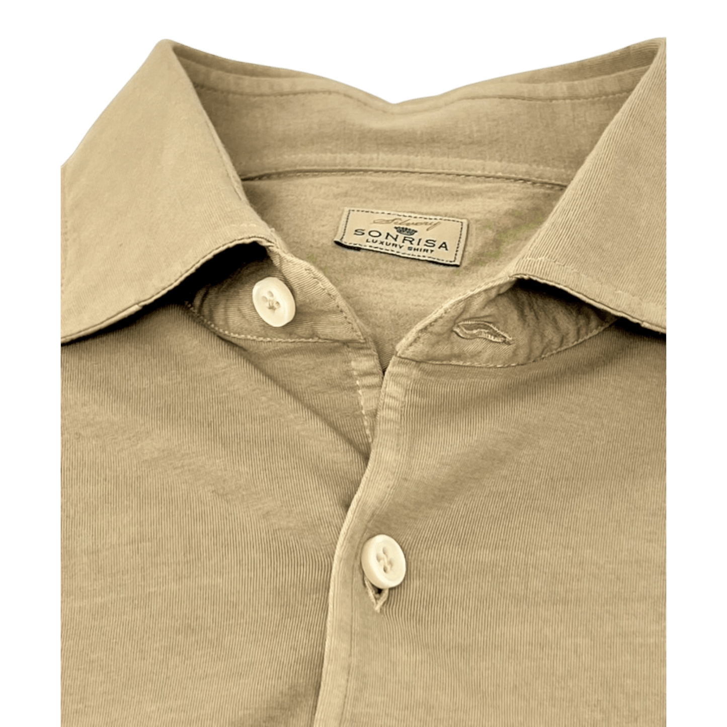 UNIT Hamburg - Sonrisa, das ideale Jersey Hemd. beige - Sonrisa