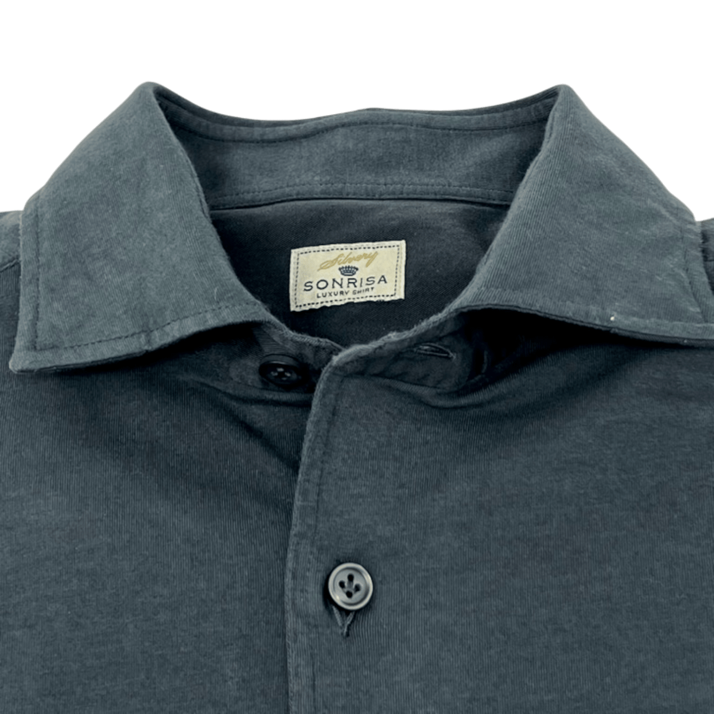 UNIT Hamburg - Sonrisa, das ideale Jersey Hemd, dunkel grau - Sonrisa