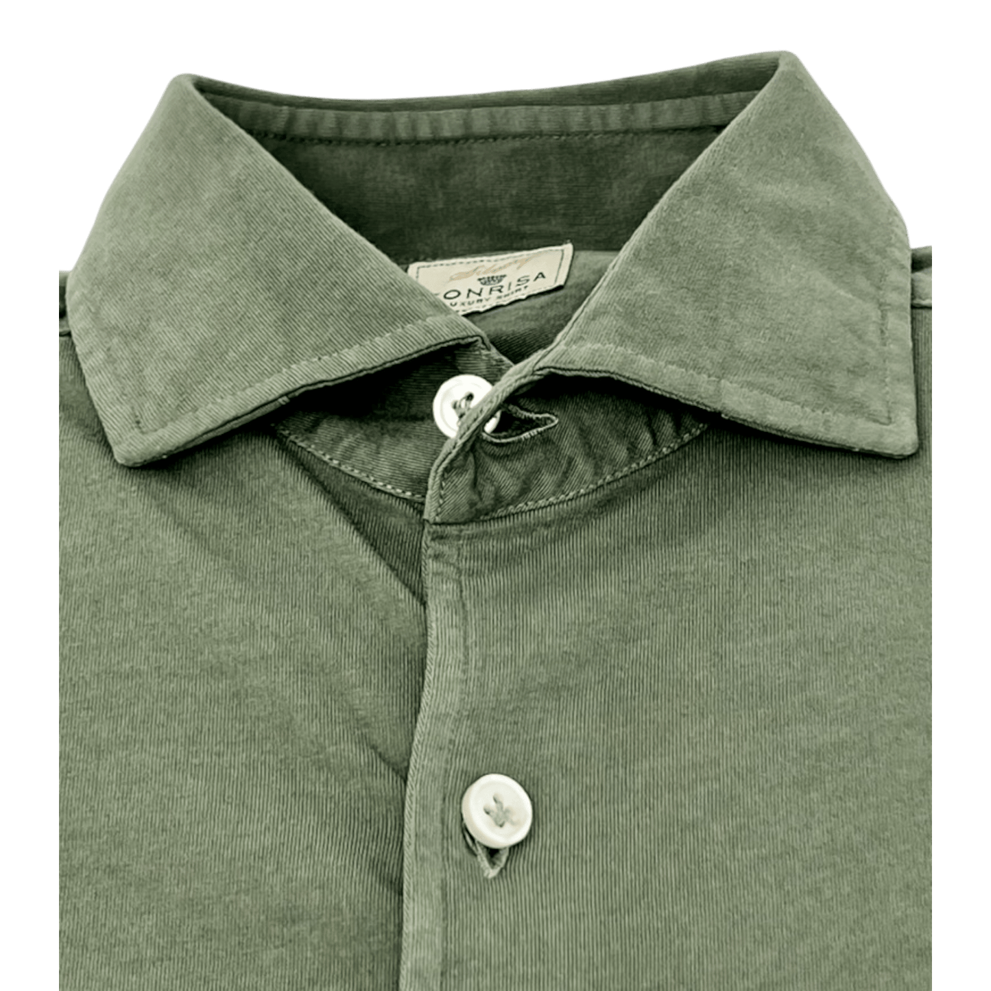 UNIT Hamburg - Sonrisa, das ideale Jersey Hemd, Oliv - Sonrisa