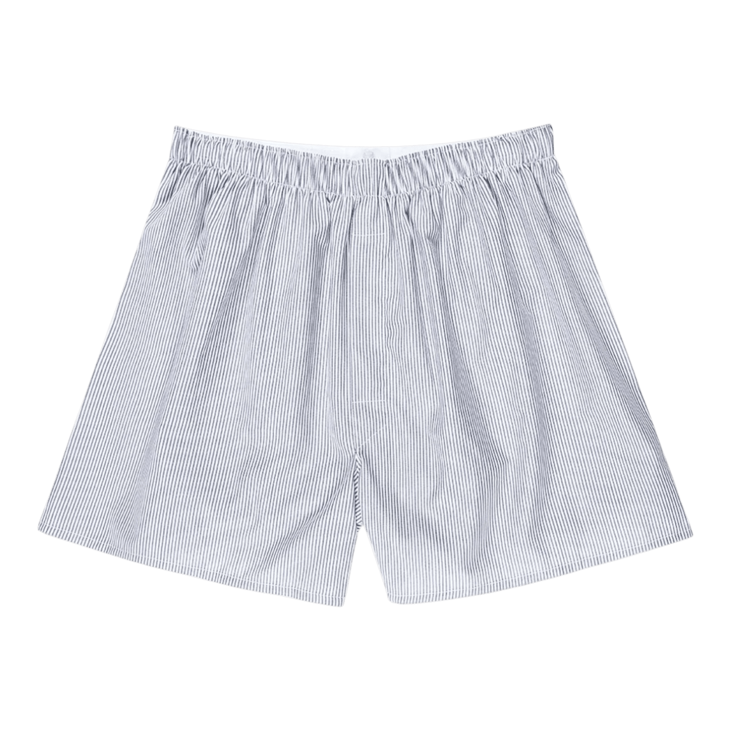 UNIT Hamburg - Sunspel, Classic Boxer Short, weiß - blaue Streifen - Sunspel