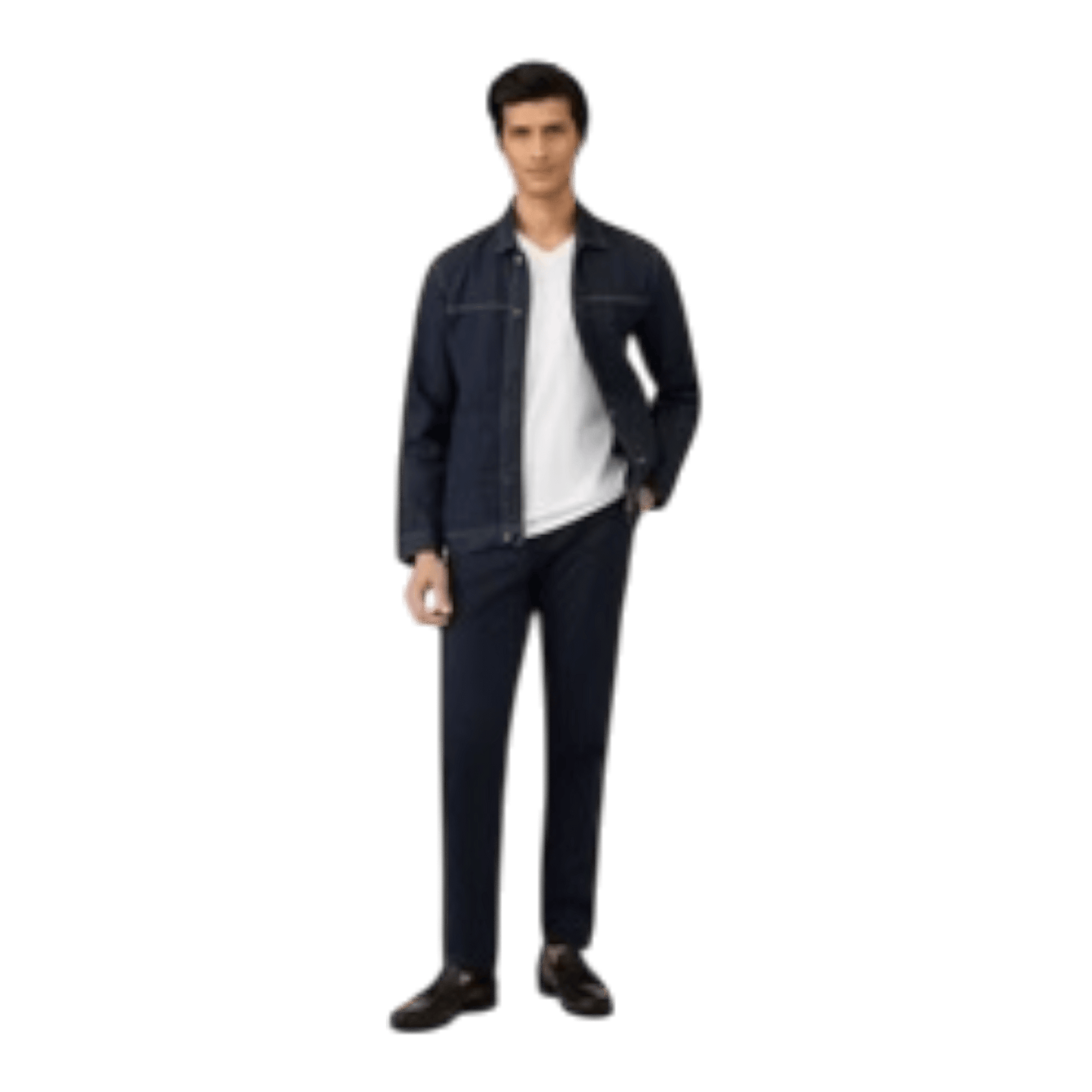 UNIT Hamburg - Sunspel, Riviera V Neck T-Shirt, weiß - Sunspel