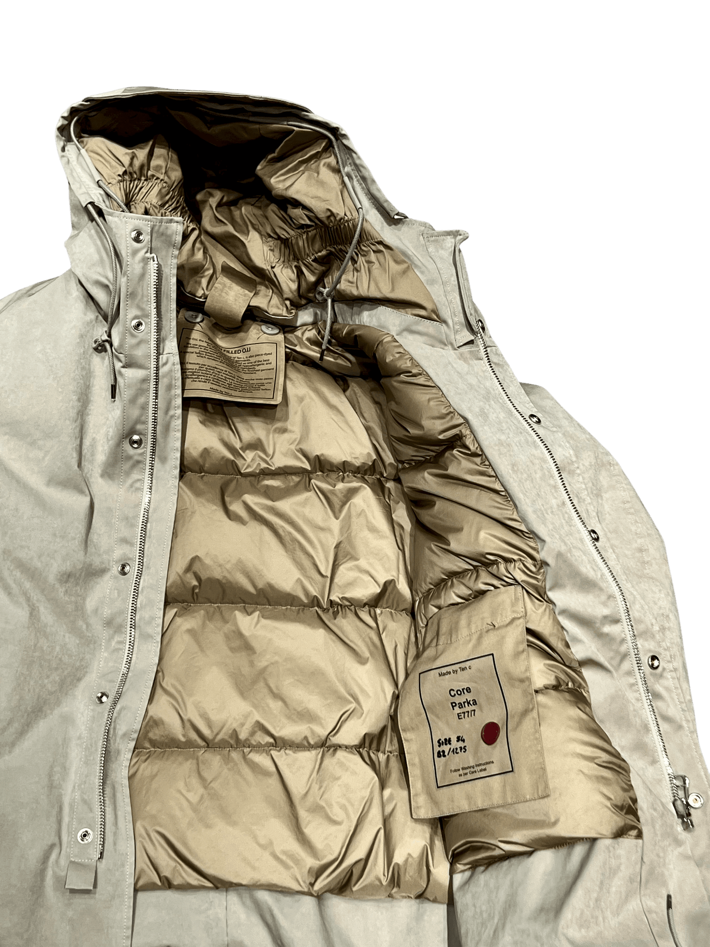 UNIT Hamburg - Ten c, Core Parka, OJJ, beige - Ten c