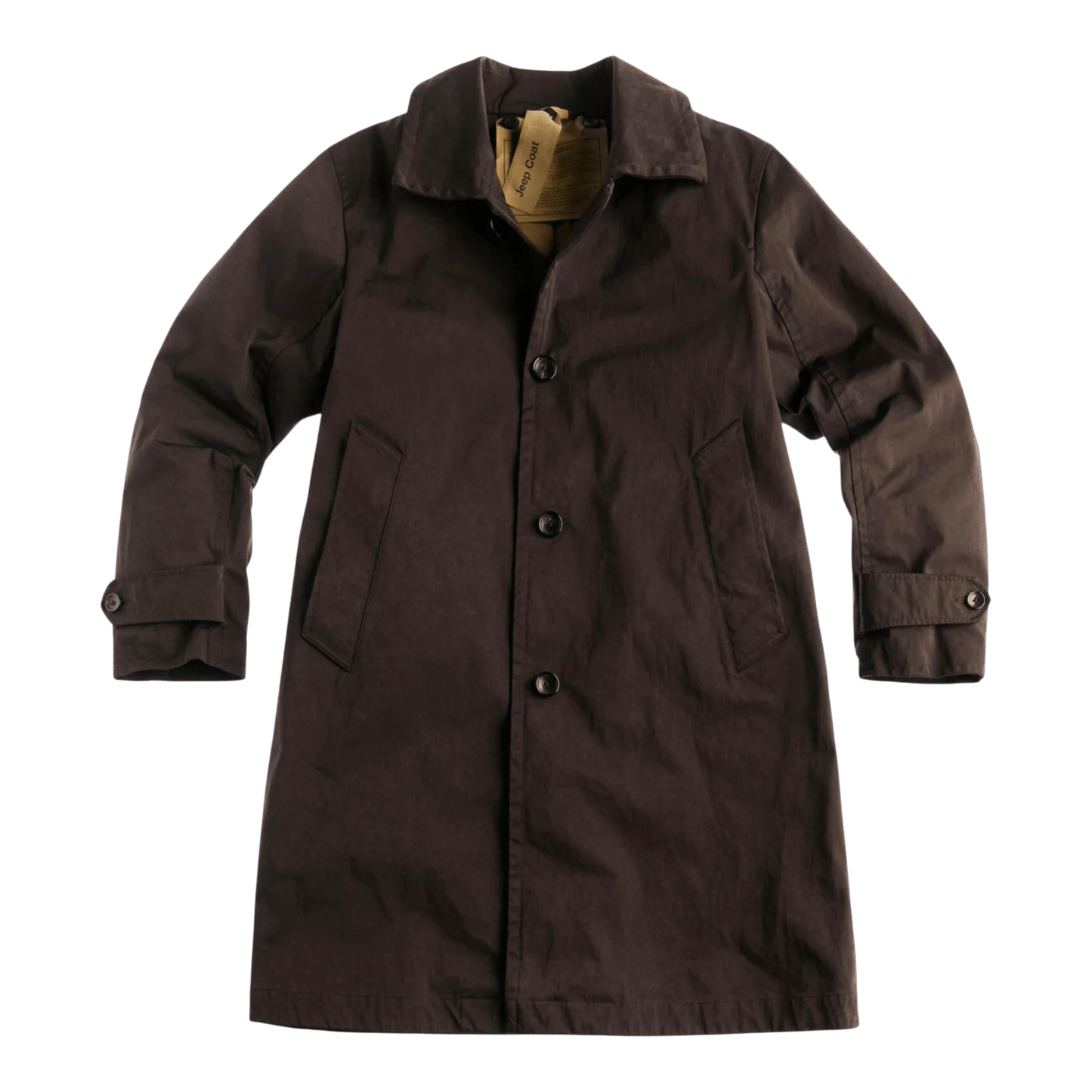 UNIT Hamburg - Ten c, JEEP , daunengefüllter Mantel, OJJ, espresso braun - Ten c