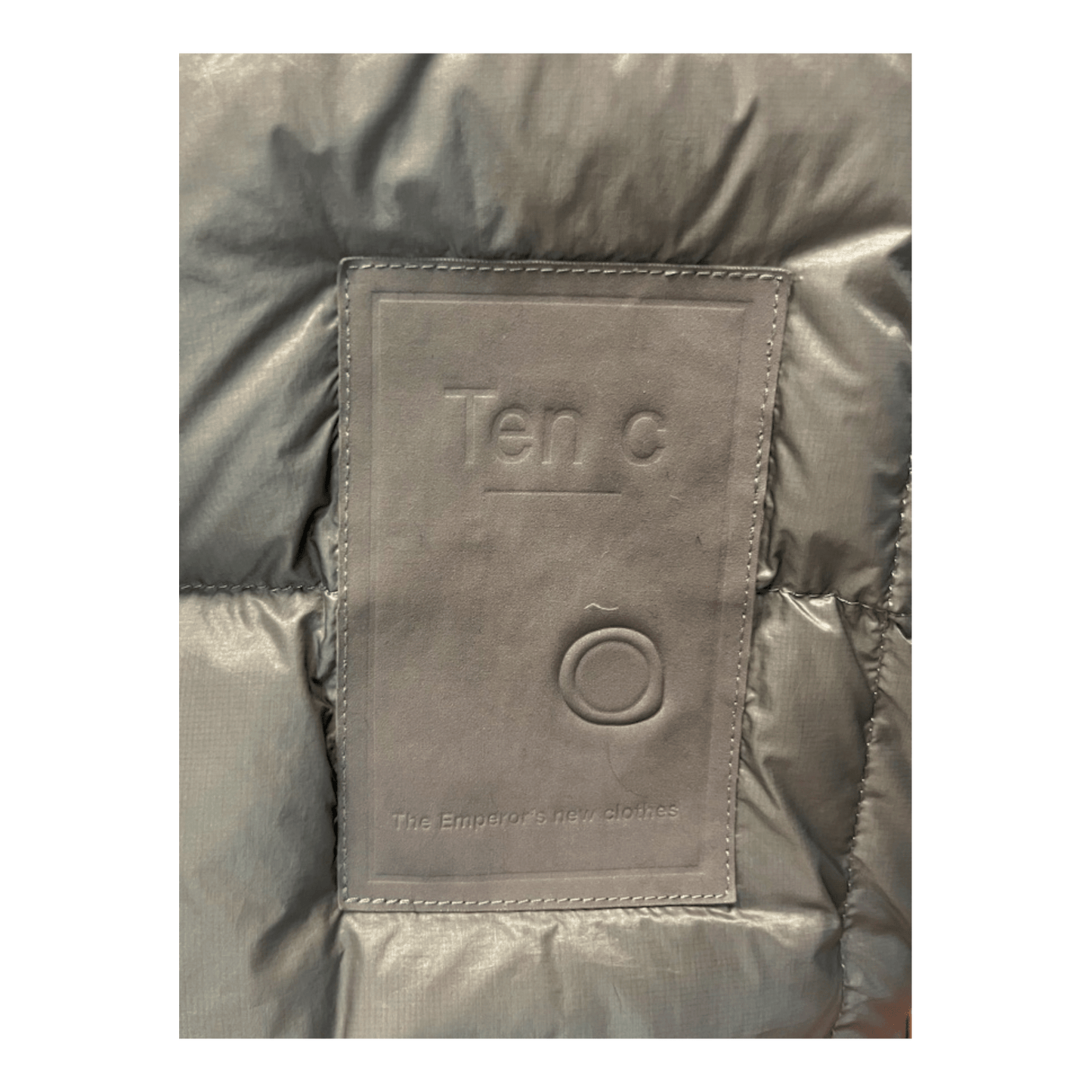 UNIT Hamburg - Ten c, Snowbird Weste, Daune, Rip Stop, strong grey - Ten c